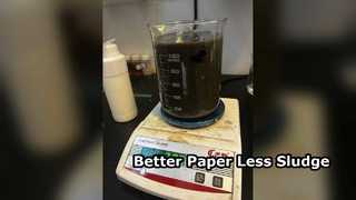 Βοηθήματα συγκράτησης χαρτιού Βελτιώνουν την αφυδάτωση της λάσπης