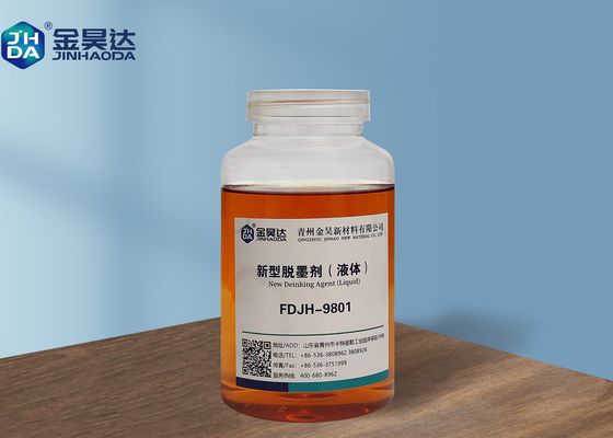 Καλή τιμή FDJH9801 ο υγρός πράκτορας Deinking βελτιώνει το βαθμό προϊόντων εγγράφου μειώνει το κόστος Deinking σε απευθείας σύνδεση